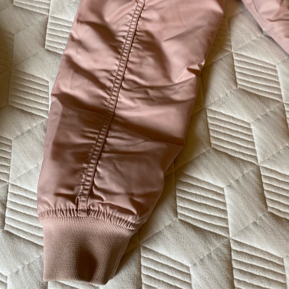 Light pink puffer bomber jacket - Picture 4 of 5
